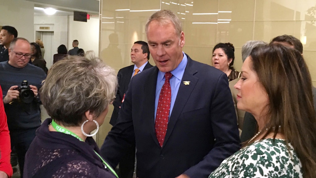 Interior Secretary Ryan Zinke S Travel Docs Raise Questions