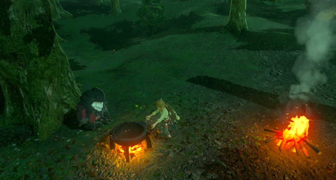 How to make a campfire botw