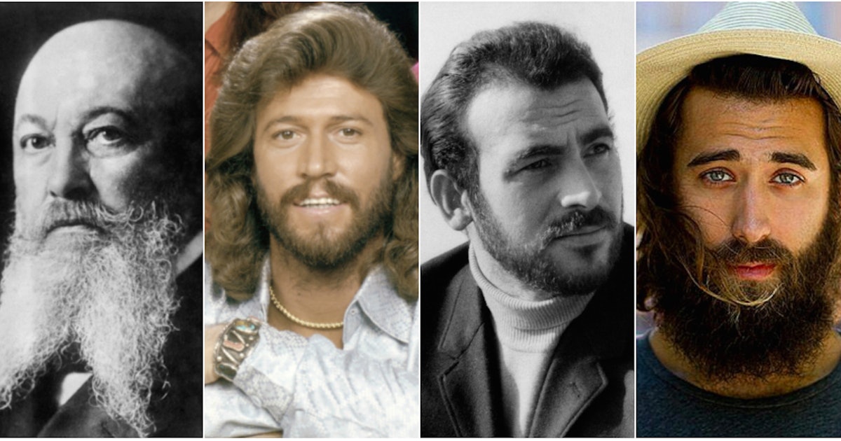 Here Are the Most Popular Beard Styles Over the Past 16 Decades