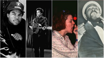 A collage of singers that actually reshaped american culture.