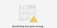 An error that says "something has gone wrong..." with the Fox News logo in the back