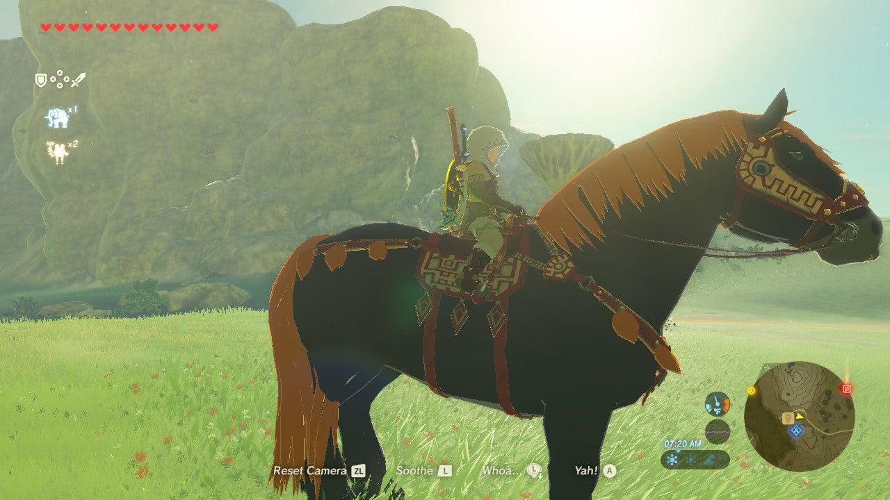 'Zelda Breath of the Wild' Tips, Tricks, and Cheats Get the giant horse with low stamina