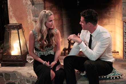 Tiara talking to Ben in the 20th season of ABC's hit romance reality series, "The Bachelor."