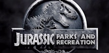 Jurassic Parks and Recreation logo