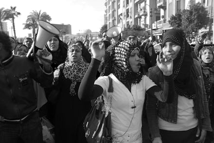 Women's rights protests in Egypt