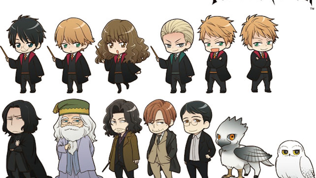 Check Out What Harry Potter Characters Would Look Like As Japanese Manga Characters