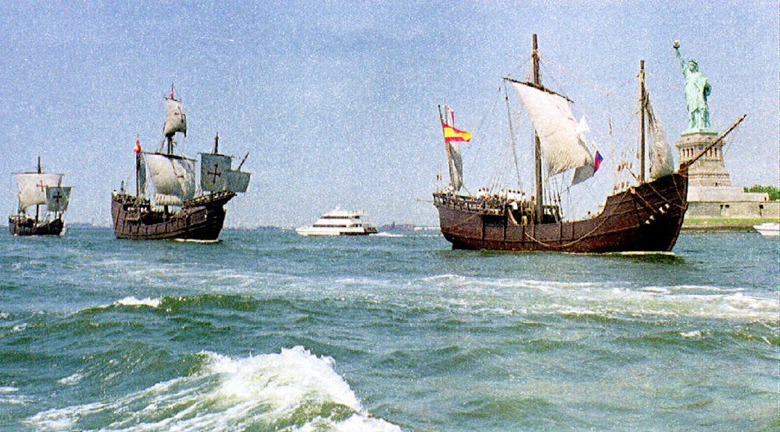 Судно экспедиции колумба. Флот Христофора Колумба.