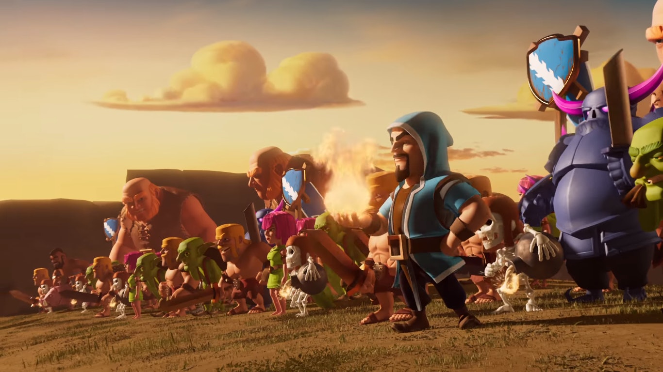 clash of clans single player reset