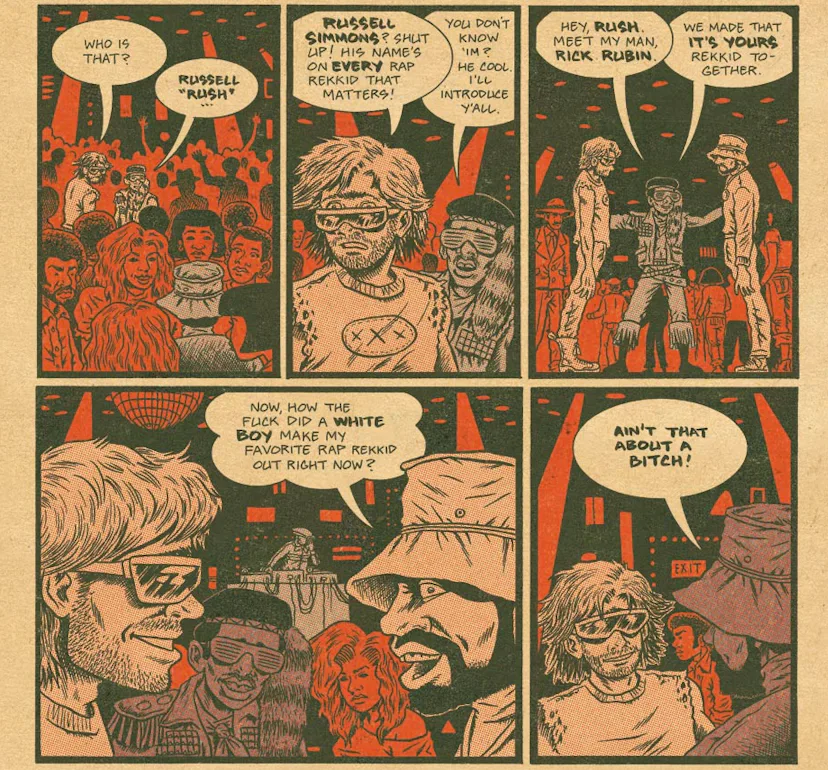 Common Rapper Comic One Comic Depicts the Greatest Moment Hip-Hop Has Ever Known