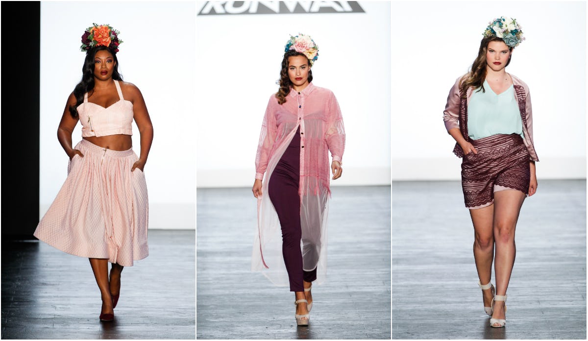 Project runway plus size hotsell