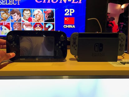 Nintendo Switch vs. Wii U GamePad: 20 comparison photos with Wii U