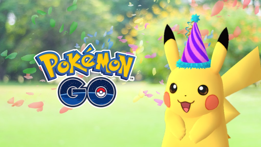 Pokémon Go Update Pikachus Birthday Hat Has Physics And