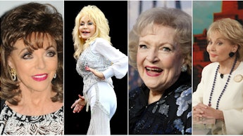 Pictures of older famous women