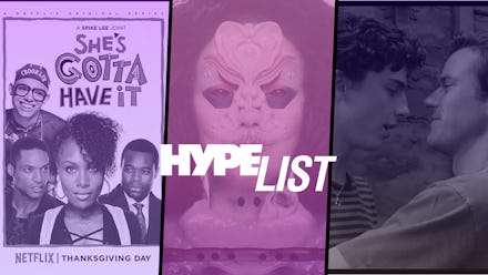 Hype List's cover including 'She's Gotta Have It' and 'Call Me By Your Name' covers.