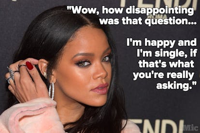 16 Perfect Responses For the Next Time Someone Asks About Your Love Life 16 Perfect Responses For the Next Time Someone Asks About Your Love Life