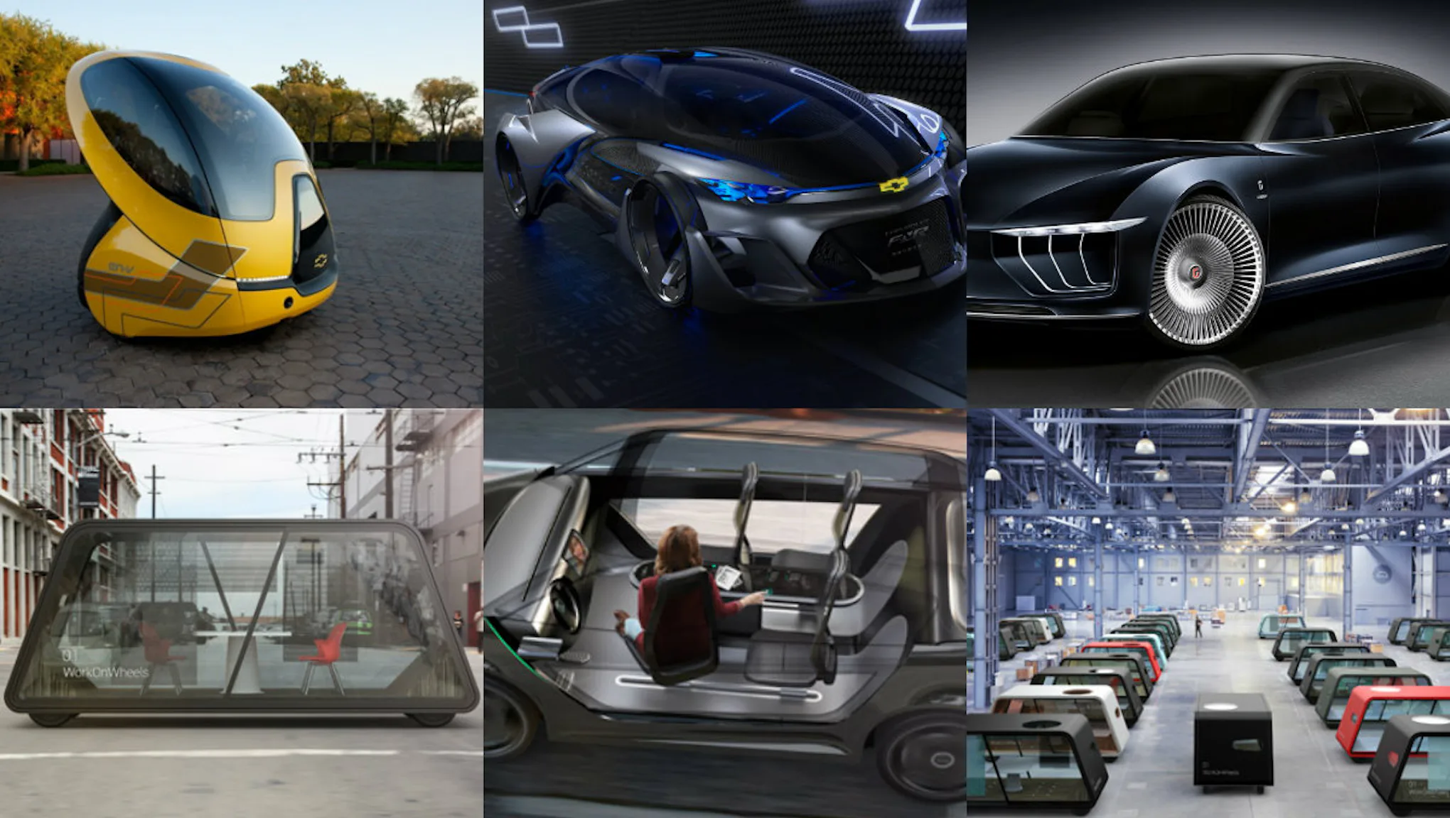These Are the First Designs for the Future of Driverless Cars