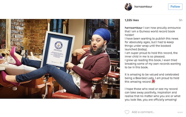 Harnaam Kaur now holds the Guinness World Record for youngest woman