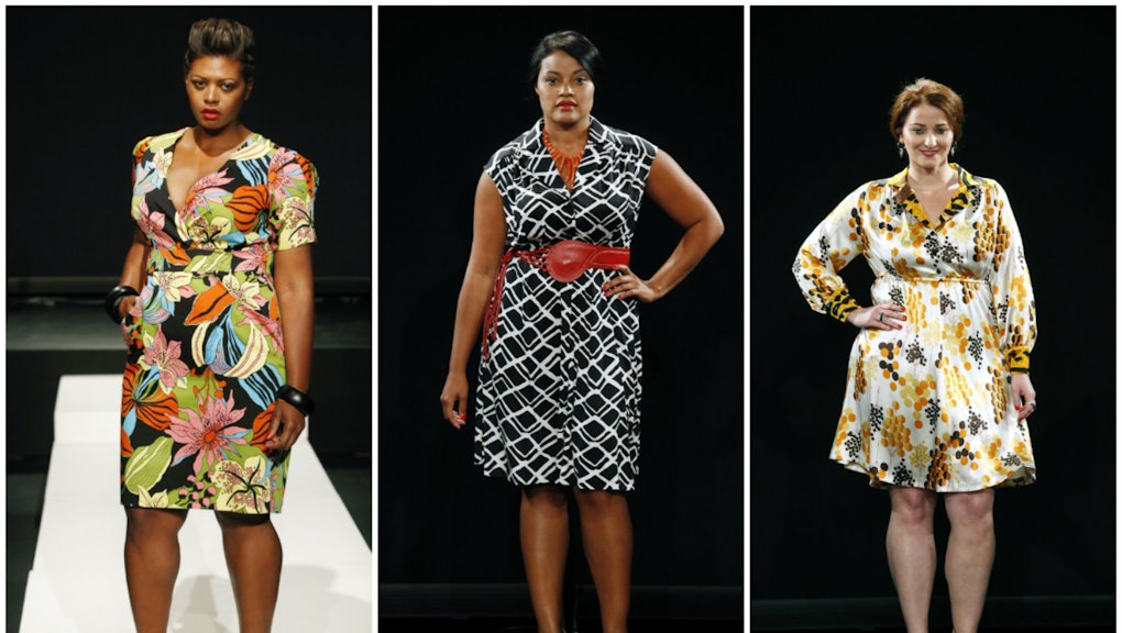 What The First Designer To Ever Show Plus Size Clothes At