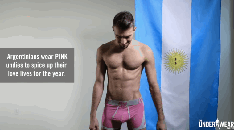 New Year's Underwear Traditions Are a Thing, as Demonstrated by