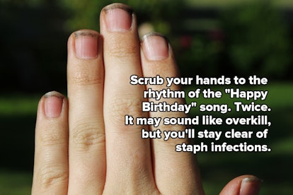 Here's All the Disgusting Stuff That Grows Under Your Nails When You Don't  Wash Your Hands