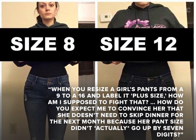 This woman just proved, once and for all, that clothing sizes don