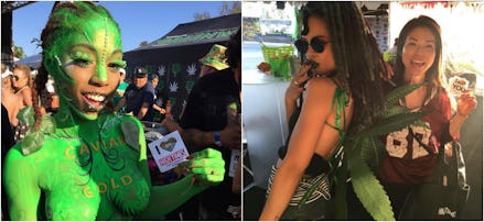 Inspired looks of girls at the 2016 US Cannabis Cup