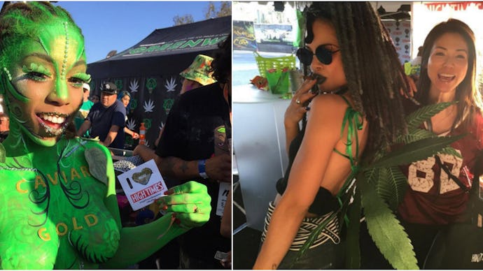 Inspired looks of girls at the 2016 US Cannabis Cup