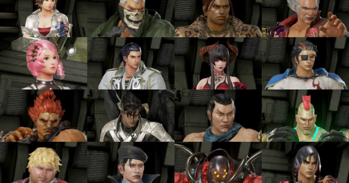 Tekken 7 Roster Full Character List Of Every Base Pre Order And Dlc Fighter Tekken 7 Roster Full Character List Of Every Base Pre Order And Dlc Fighter