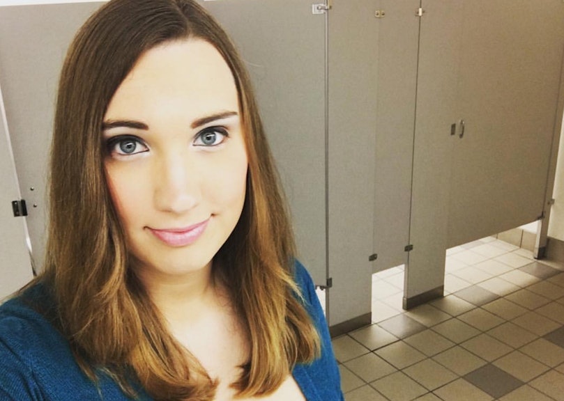 Transgender Womans Selfie In A North Carolina Public Bathroom Is The 