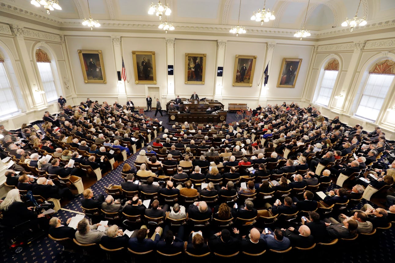 New Hampshire bill would require "corroboration" in sexual assault cases