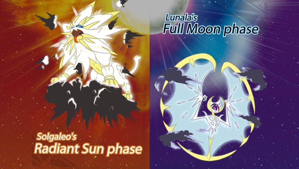 Pokemon Sun And Moon Legendaries How To Catch Lunala Solgaleo