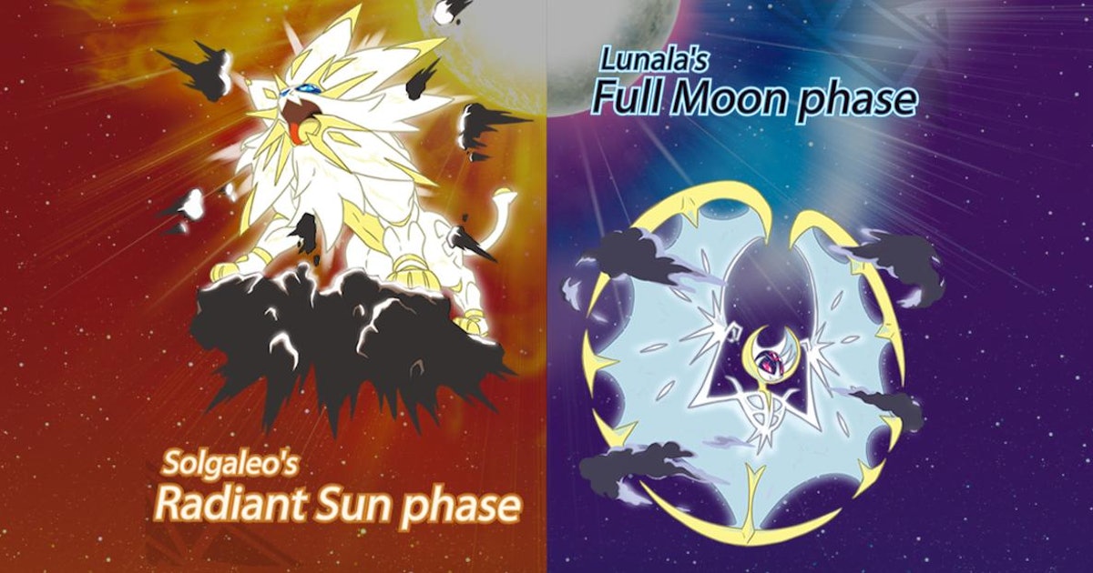Pokemon Sun And Moon Legendaries How To Catch Lunala Solgaleo