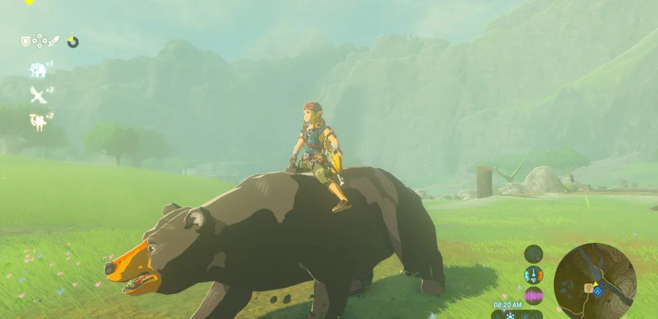 How to ride a bear in 'Zelda: Breath of the Wild': Tips, tricks and guide