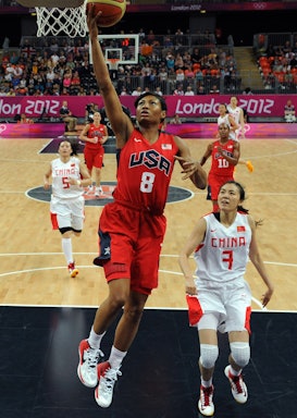 Angel McCoughtry, one of the 9 LGBTQ Athletes representing their countries at the games