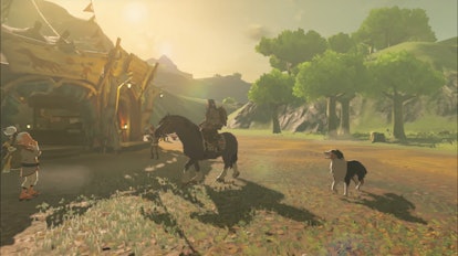 Zelda Breath Of The Wild How To Tame Dogs