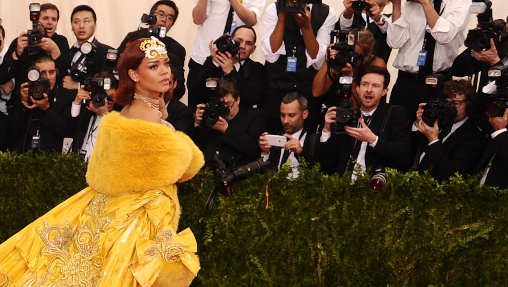 Rihanna S Met Gala Dress Made A Bold Statement And Every Other Star Should Take Notes