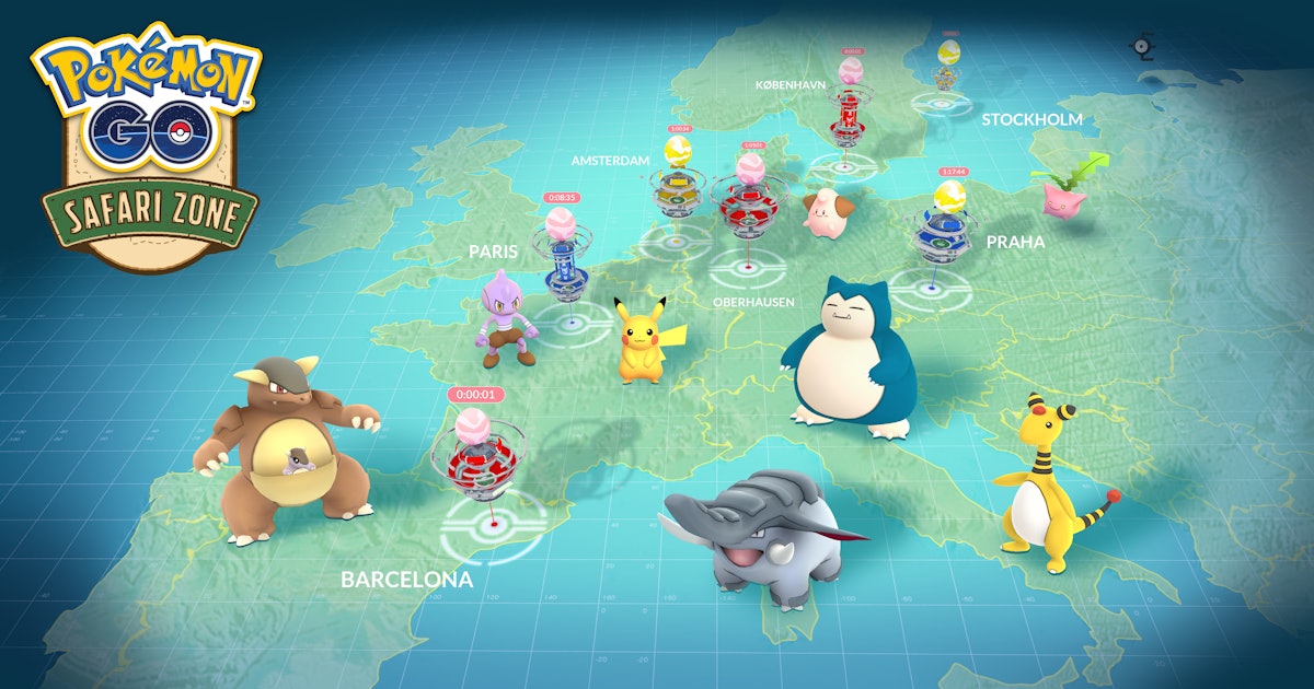 ‘Pokémon Go’ Global Event Niantic teases “safari zones” and worldwide