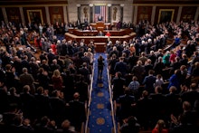 The House of Representatives voting on preventing Syrian refugees from coming to the U.S.