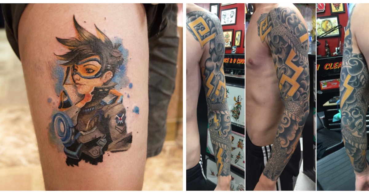 'Overwatch' tattoos Check out these 7 incredibly badass designs