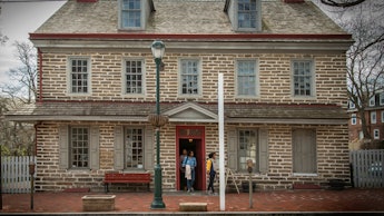 A house that was one of the points in The Underground Railroad