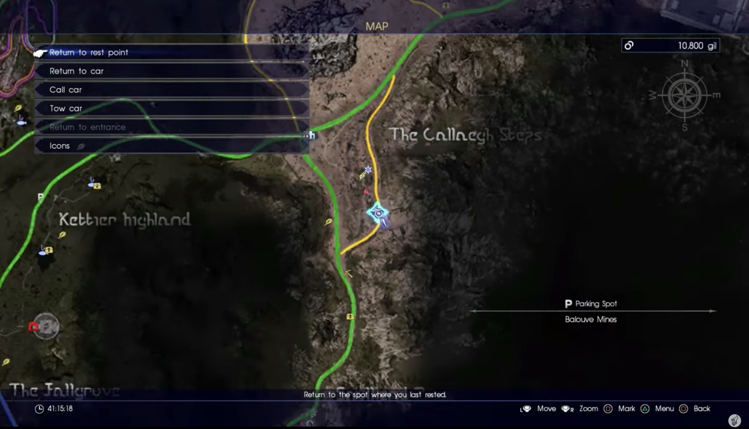 royal arms locations ffxv map