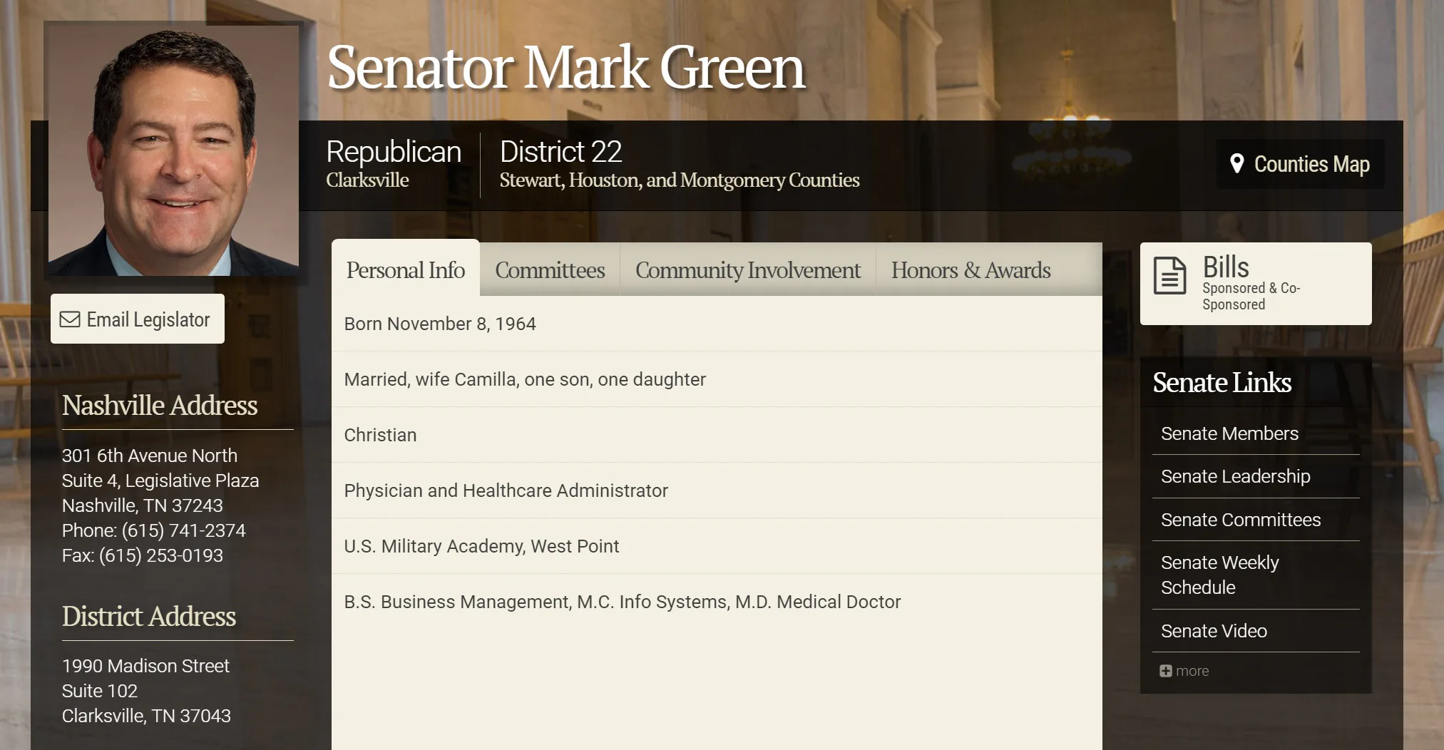 Who is Mark Green? What to know about Trump's potential anti-LGBT pick ...