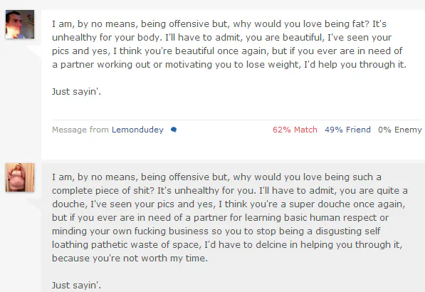 8 Women's Perfect Responses to Being Body-Shamed Online