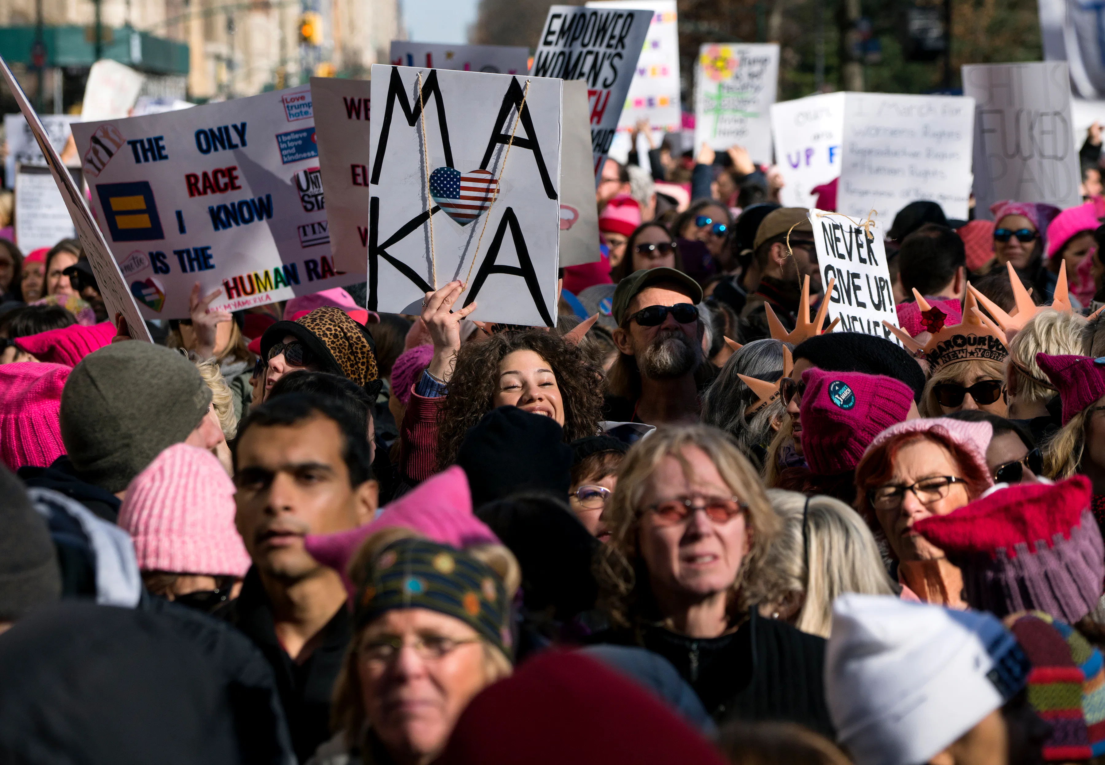 One year into the Trump era, the American left is still growing