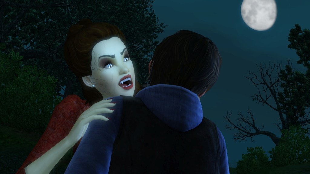 sims 3 how to become a vampire