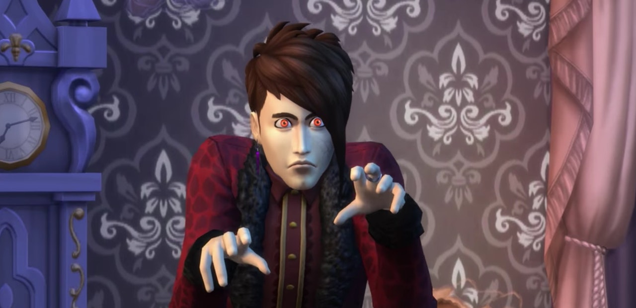 how to make a vampire sims 4