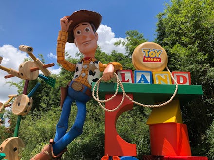 The entrance gate of the Toy Story Land - at Disney World's newest land