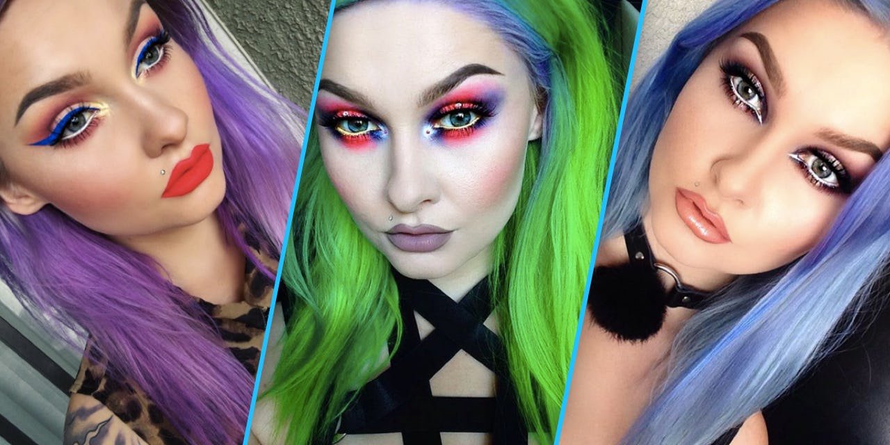 The Secret To Switching Between Unnatural Hair Colors Is Easier