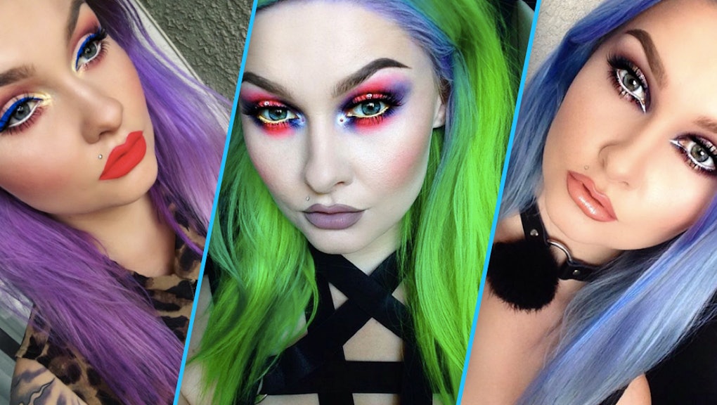The Secret To Switching Between Unnatural Hair Colors Is Easier