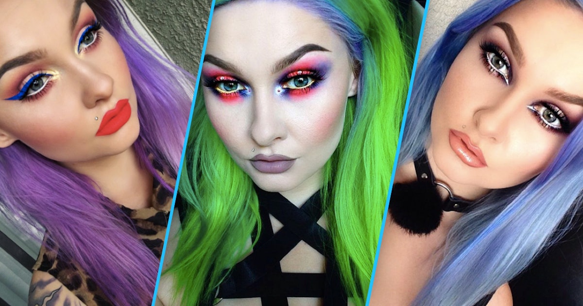 The Secret To Switching Between Unnatural Hair Colors Is Easier